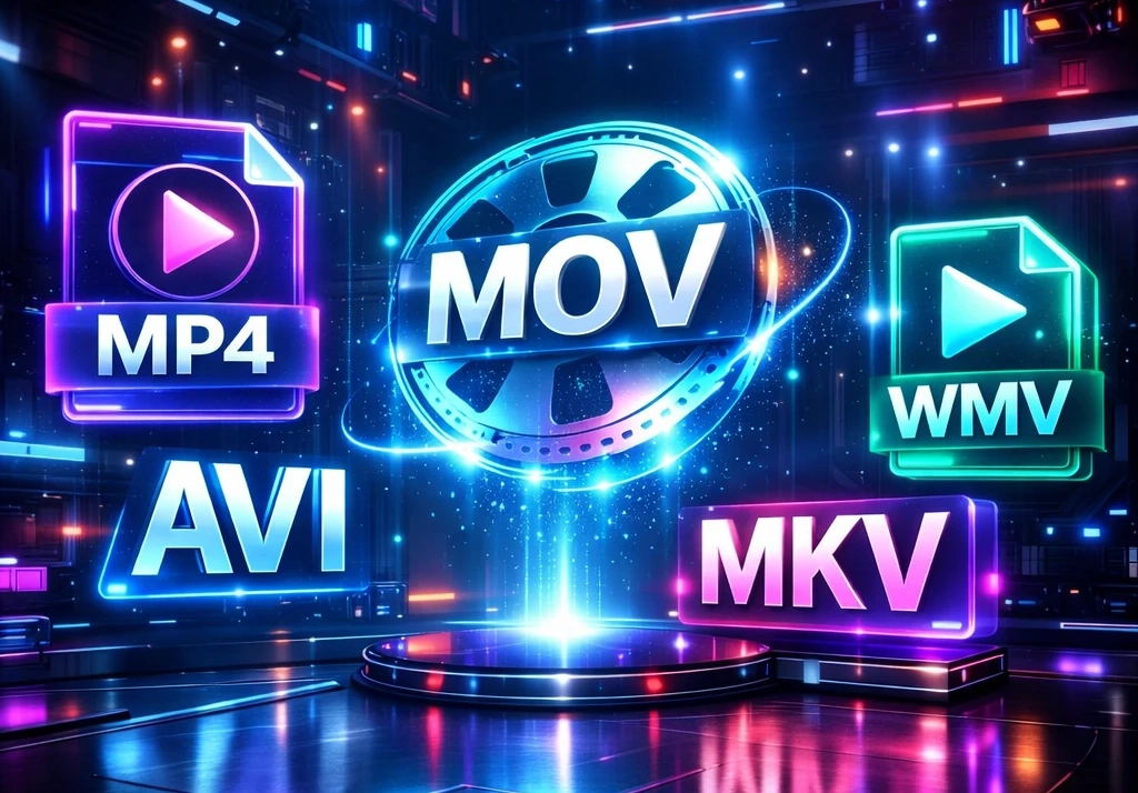 تفاوت MP4 و MOV چیست؟ راهنمای کامل فرمت‌های ویدیویی